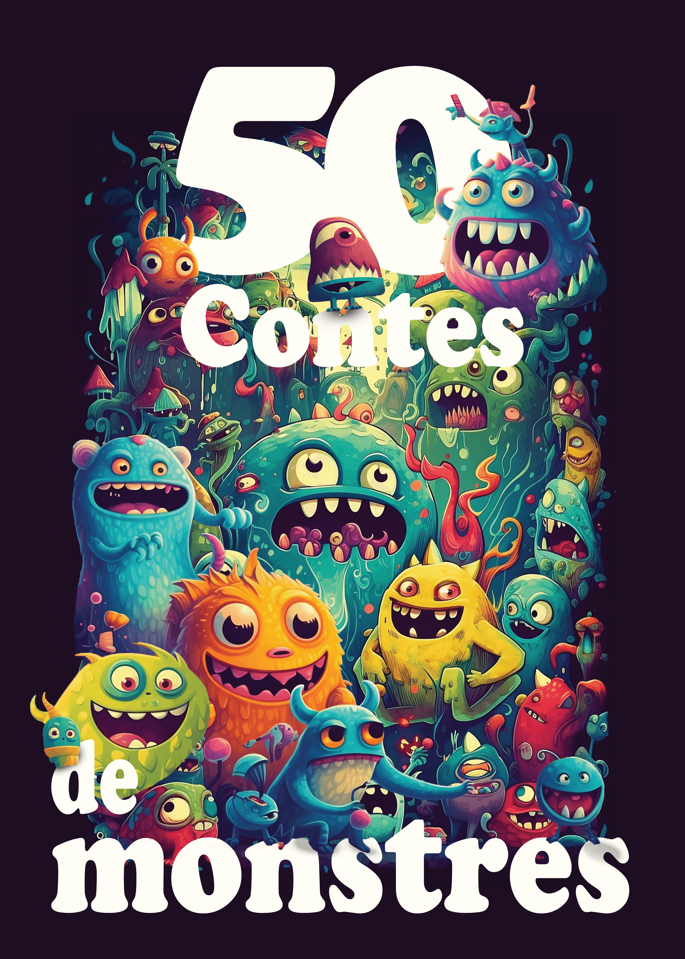 cover of 50 Contes de monstres